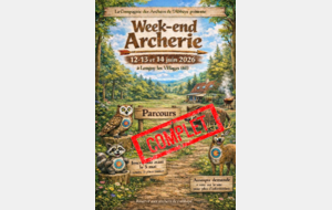 Week End Archerie !!! COMPLET !!!